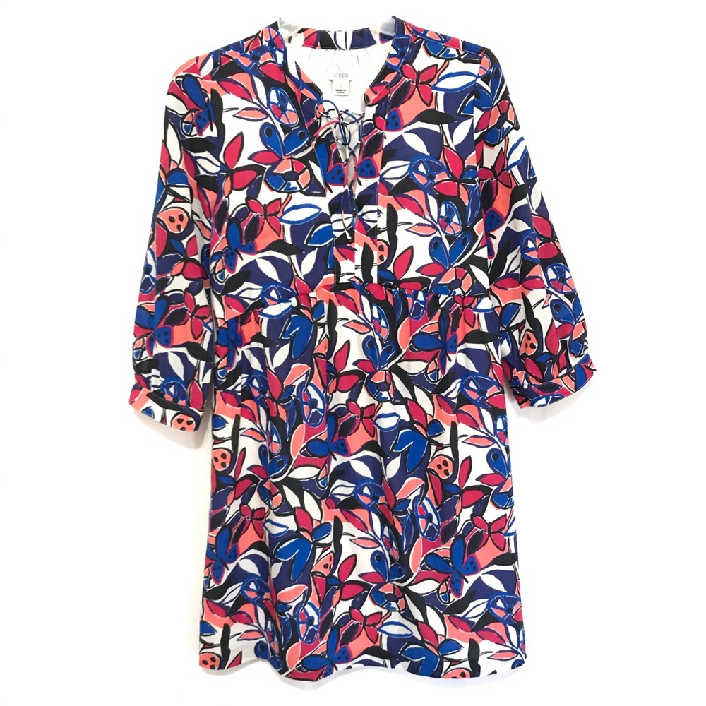 J CREW floral dress